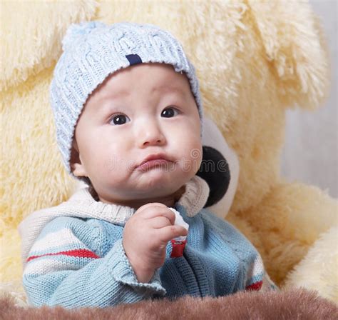 Cute Baby Stock Image Image Of Imagination Portrait 7520447