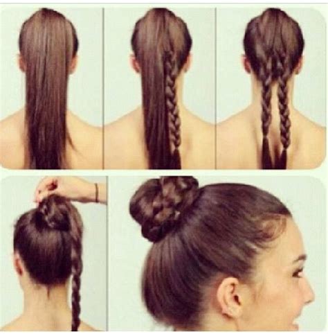 Dividing your hair into sections will ensure that you straighten your hair properly, without missing any strands. easy ways to do your hair for school | Hair styles, Hair ...