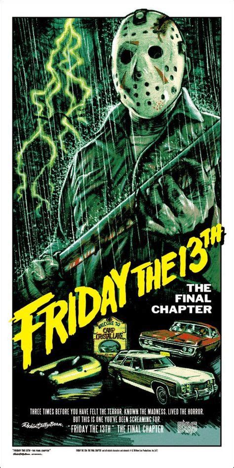 Friday The 13th Part 3 Horror Movie Poster Slasher Horror Movies Horror Movie Posters Scary
