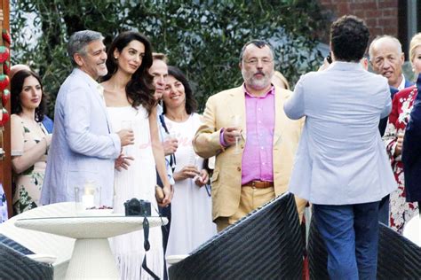 George And Amal Clooney Host Darfur Charity Fundraiser In Italy And