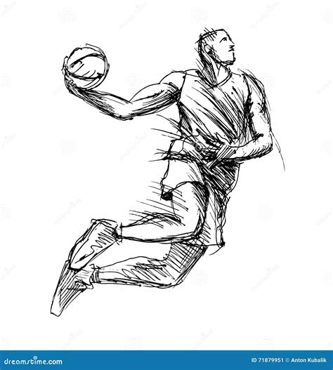 50 Drawing Of A Basketball Pictures Shiyuyem