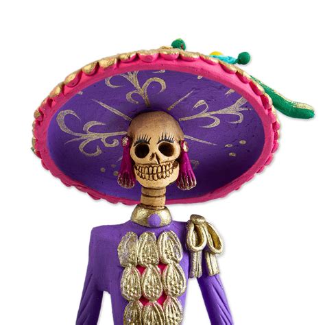 Unicef Market Artisan Crafted Catrina Day Of The Dead Figurine La