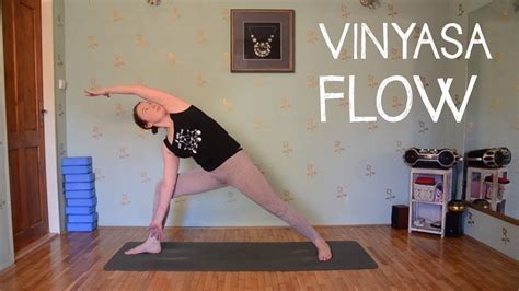 Vinyasa Flow Yoga 27 Minut Power Jógy Youtube