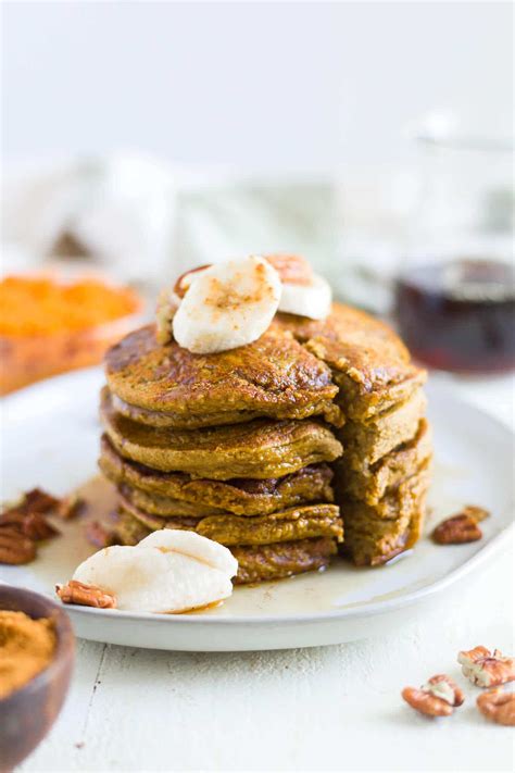 Healthy Pumpkin Pancakes What Molly Made