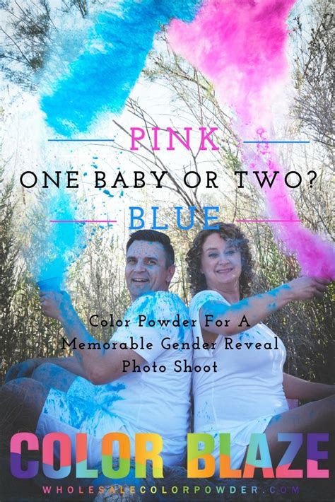 41 Best Images About Colorful Gender Reveals On Pinterest