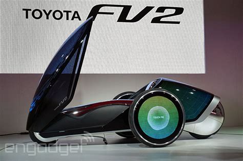 Toyotas Fv2 Concept Vehicle Has A Customizable Lcd Surface And You Can