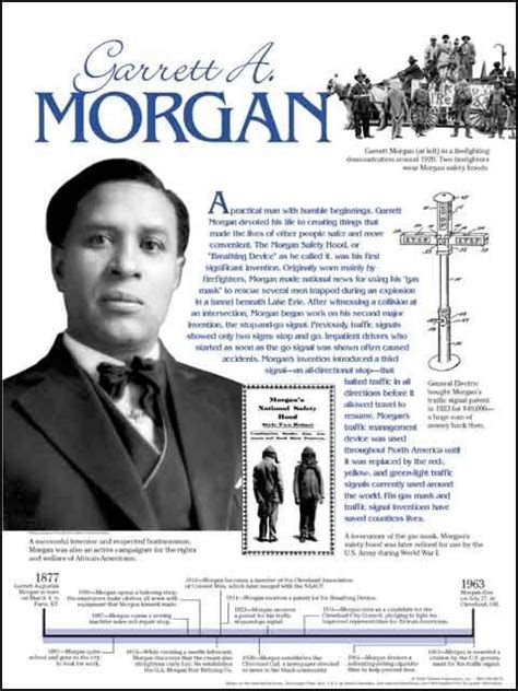 Garrett A Morgan Famous Black Americans Black History Facts