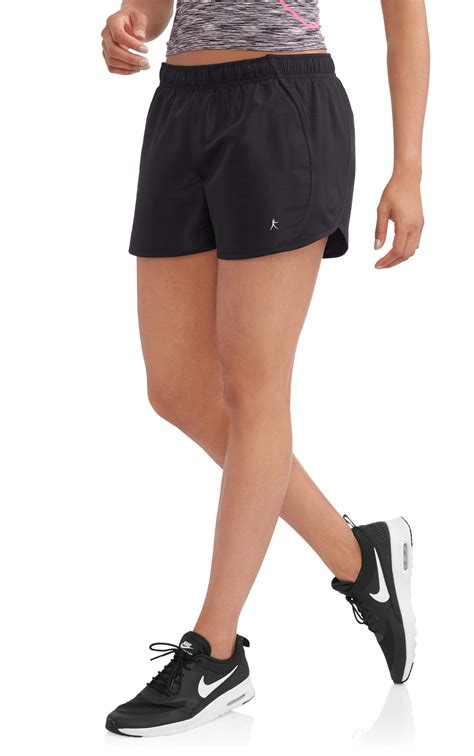 Danskin Now Womens Active Woven Running Shorts With Built In Liner