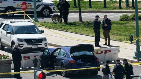 Capitol Police Officer And Driver Dead After Car Rams Into Capitol Barricade