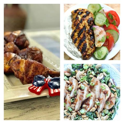 The recipe calls for tossing the chopped vegetables in a bowl before putting on the pan, but you could just toss them on the pan and then nestle the chicken on top. 7 Chicken Dinner Ideas for Summer and Merry Monday Link ...