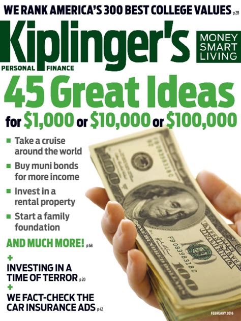 Link to dennis publishing ltd website. Kiplinger's Personal Finance Magazine - DiscountMags.com