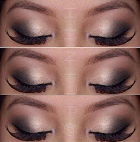 Neutral Smokey Eyes Use Mary Kay Glistening Gold And Coal Maquillage