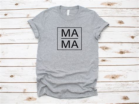 tshirt for mom mama tshirt modern mom t shirt cute mom tee womens clothing mama life tee