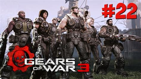 Gears Of War 3 4 Player Co Op 22 Lambent Berserker Youtube