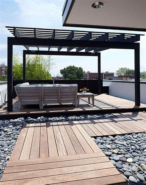 34 Nice Rooftop Terrace Design Ideas Magzhouse Petite Pergola Small