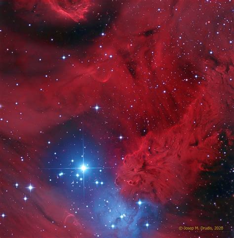 Ngc 2264 The Cone And Fox Fur Nebulae Astrodrudis