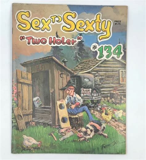 Vintage Pierre Davis Sex To Sexty Two Holer 134 Adult Humor Comic Magazine 16 00 Picclick