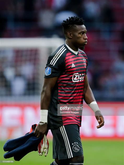 Andre onana ретвитнул(а) cd calahorra. Andre Onana of Ajax, disappointed after the game during the Dutch... | Disappointment, Amsterdam ...