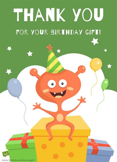 Thank You For The Birthday T Card Birthdayqw