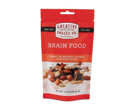 Brain Food Trail Mix Creative Snacks Bags Creative Snacks