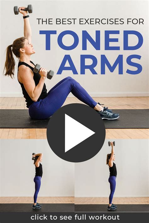 25 minute toned arms workout video nourish move love