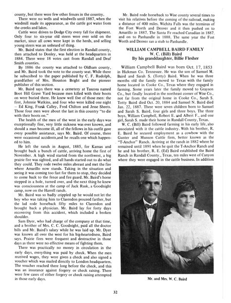 The Randall County Story From 1541 To 1910 Page 32 The Portal To
