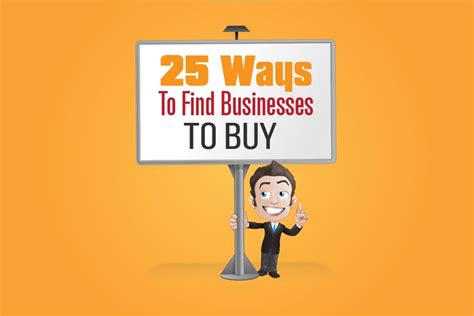 Small Business For Sale 25 Ways To Find Businesses To Buy Fast