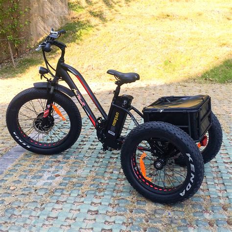 Three wheel cargo bikes have baskets that have two wheels attached to it, in addition to the main back wheel. Pin on Electric 3 Wheel Bike Trike