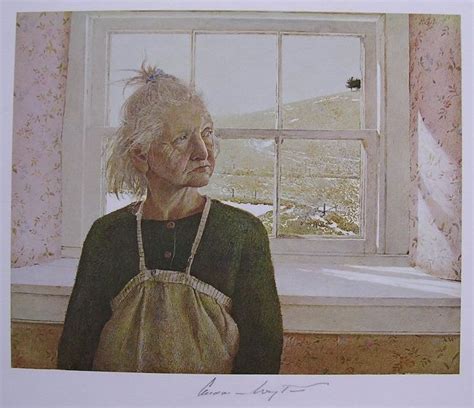 Andrew Wyeths Anna Kuerner 1971 Andrew Wyeth Andrew Wyeth