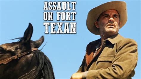 Assault On Fort Texan Cowboy And Indian Movie Spaghetti Western