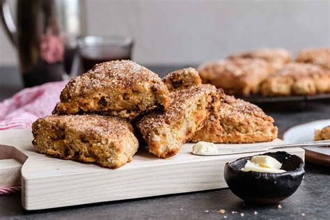 Gluten Free Apple Cinnamon Scones Recipe King Arthur Baking