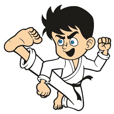 Karate Kids Png Little Boy Training Karate Vector Premium Download