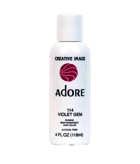Check spelling or type a new query. Adore Creative Image Hair Color - Violet Gem: Buy Adore ...