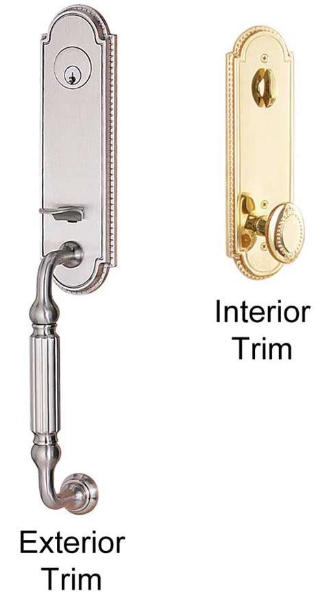 Check spelling or type a new query. Emtek Orleans Brass Entry Door Handle - Shop Entry Set ...
