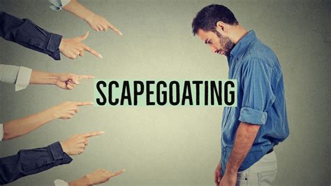 Definition Of Scapegoat Scapegoating And Scapegoat Theory