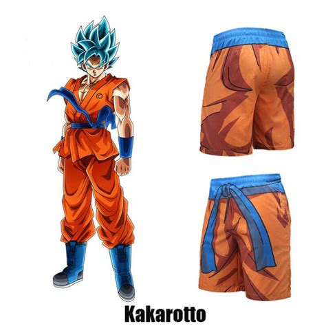 Anime Dragon Ball Kakarotto Cosplay Board Shorts Summer 3d Printing Man