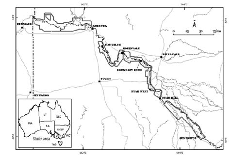 The River Murray Corridor Rmc Aem Survey Areas Outlined Download