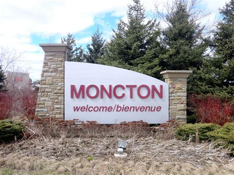 Good availability and great rates. File:Welcome Bienvenue Moncton New Brunswick Canada.jpg ...