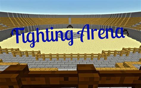 Fighting Arena Multiplayer Map Worlds Minecraft