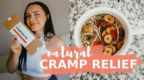 Natural Period Pain Relief Crampless Tea Review Youtube