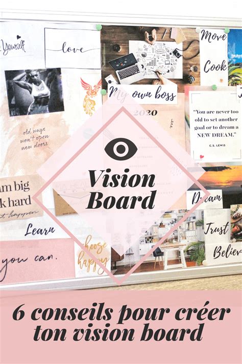 Vision Board 6 Conseils Pour Créer Ton Tableau De Visualisation