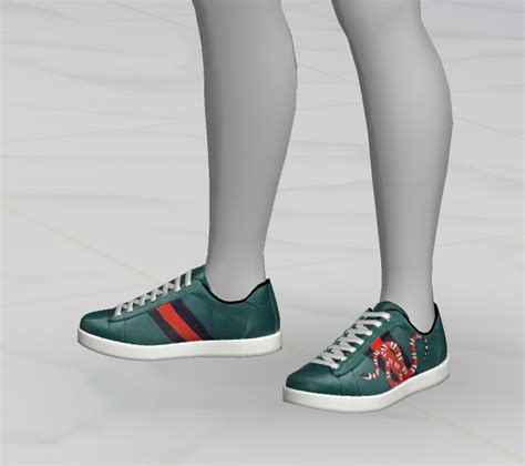 Greenapple18r — Gucci Sneakers Sims 4 Cc Shoes Sims 4 Dresses
