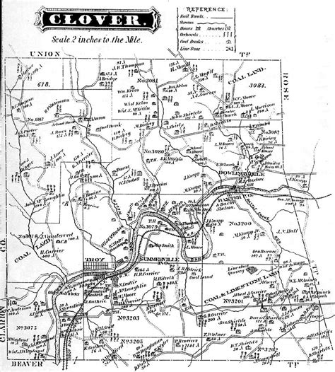 Jefferson County Pennsylvania Atlas 1878