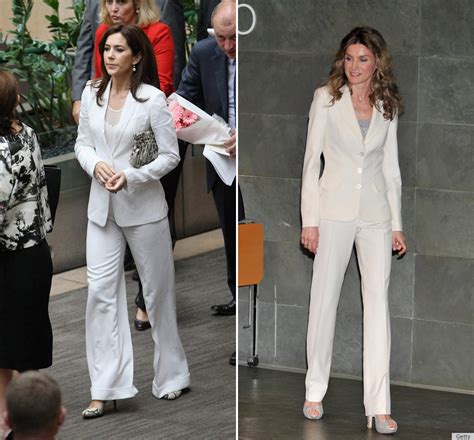 Princess Mary Vs Princess Letizia Who Wore The Best White Suit
