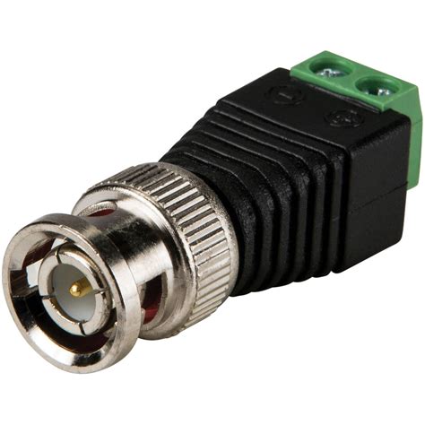 Bnc Male To Screw Terminal Connector