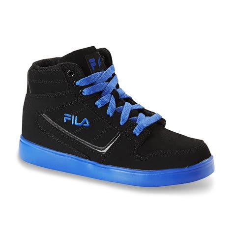 Fila Boys G300 Blackblue High Top Basketball Shoe