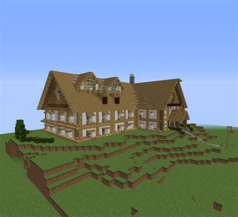 If you're strapped for time, this teeny tiny castle is perfect to quickly set up. Medieval Kingdom Mansion - Blueprints for MineCraft Houses ...