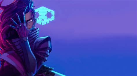 3840x2160 Resolution Anime Character Poster Sombra Overwatch