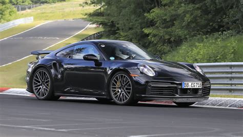 New Porsche 911 Turbo Hybrid Spied At The Nurburgring Pictures Auto