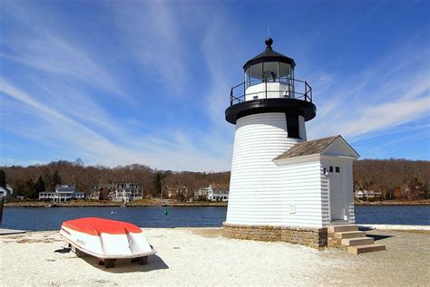 Mystic Seaport Lighthouse Mystic Ct This Lighthouse Is Flickr
